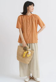 ピンドット 前開きシャツ 【SALE】1,880円(税込)   