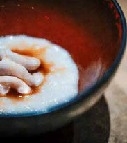 ReTable（レターブル）嚥下食　ソフト食　パルミジャーノ・レッジャーのリゾット白子のせフォン・ド・ボーソース　嚥下調整食学会分類コード２～３