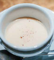 ReTable（レターブル）嚥下食　介護食　ムース食　フォアグラのフラン新玉ねぎのポタージュ　嚥下調整食学会コード２－２