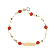 bracciale corallini oro 