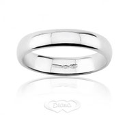 fede comoda in oro bianco