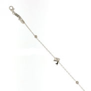 oro bianco bracciale