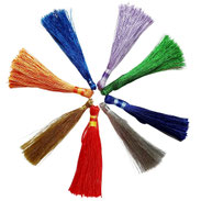 Quasten – klassische Abschlüsse für Malaketten und Schmuckstücke