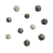 Guru Perlen Sterling Silber – edles Zubehör für Malas und Schmuckstücke