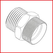 Maschinenadapter 1/4" Typ1
