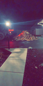 With our in yard production we care! we make sure that no material is wasted, we sell fired wood and use other debris for our bulk and residential mulch operation to assure that every bit of environmental products are put back to nature. 