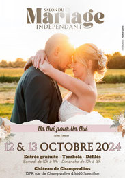 Un Oui pour Un Oui - Salon du mariage indépendant à Sandillon - 12 et 13 Octobre 2024