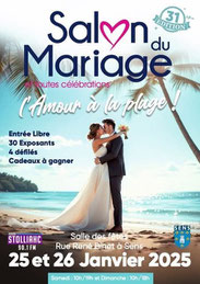 Salon du Mariage de Sens 25 et 26 Janvier 2025