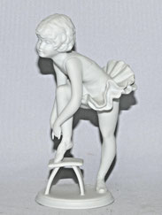 Bisquit-Porzellanfigur, "Ballerina"Nr. 530 Kaiser Porzellan, W. Gawantka, 15 cm, € 95,00