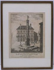 Kupferstich, 1809 Paris, Triumphbrunnen, Chapuy sculp. 28,0 x 22,0 cm, € 135,00