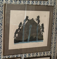 "Hurry To The Top of The Hill" Stonecut & Stencil 24/50