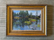 Shelli Ardizzone Oil on Board