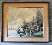 F. Roberts Oil on Canvas