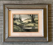 Watercolor Signed by George Bjorkland