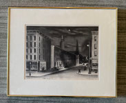 "Street Scene" by Adolf Arthur Dehn