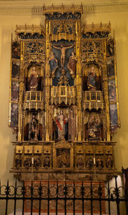 Bild: Seitenaltar in der Kathedrale "Catedral de la Encarnación" in Málaga  