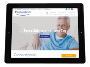 Website der Zahnarztpraxis Dr. Martin Ostermeier in Regensburg-Nittendorf