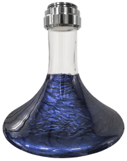 Shisha Bubble Black Blue Bowl Farbe Farbpulver