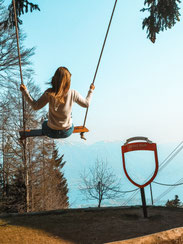 Cardada, Aussicht, Swing the World, GrandTour of Switzerland
