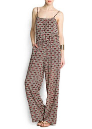 Mango printed jumpsuit