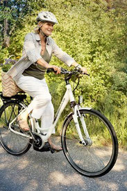 Sicher unterwegs mit einem e-Bike