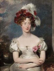 Duchesse du Berry en 1825 par Thomas LAWRENCE, Château de Versailles