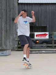 Kevin Harris, One-Wheeler