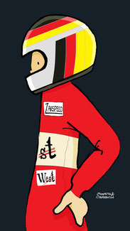 Bernd Schneider (Zakspeed) by Muneta & Cerracín
