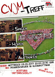vergrößerbarer Flyer: CVJM-Treff