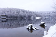 Winterlandschaft an der Talsperre Falkenstein, 23.02.2016