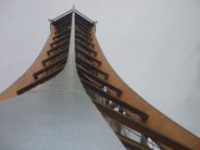 Aussichtsturm beim Schloss Burgk im Saaletal