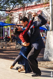 Tango Tänzer in Buenos Aires
