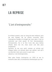 Mémoires de chef d'entreprise