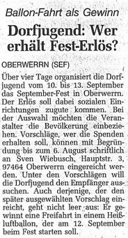 07.07.1999 Schweinfurter Tagblatt