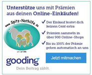 Gooding - Einkaufen + Spenden für die Spitz Nothilfe