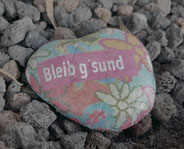 Glücks- und Energiestein Bleib g´sund
