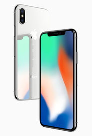 Das futuristische Design des iPhone X
