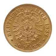 20 Mark Gold Preussen