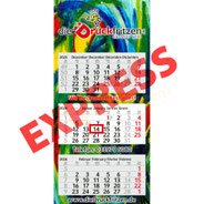 3-Monatskalender- Wandkalender