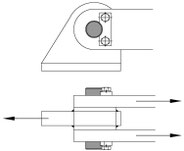 Design tools for calculations of the connections with pins and lifting lugs