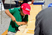 Schnitzen für Kinder Armon Gerber "Holzerchilbi" Impressionen Kettensägenschnitzen Volketswil 2014 Foto Maag -isch Buttikon Altendorf
