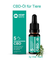 CBD Öl für Hunde by HempMate Vertriebspartner Vital Team