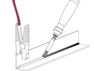 Pickling the carbon fiber brush