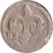 Fleur de Lis met R en O (?)