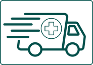 Hauslierferdienst von Medikamenten. Wir bringen die Arzneimittel zu Ihnen nach Hause. 