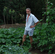 Potager chambres d'hôtes Levergies, votre hôte René