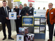 Pfaffenhofen auf Expo Real 2012 in München - Thomas Herker, Markus Käser, Matthias Scholz, Hans Baierl