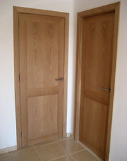 CreaTeam: Puerta interior de madera