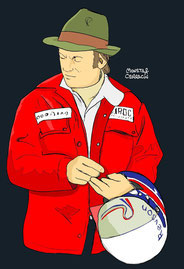 Peter Revson by Muneta & Cerracín