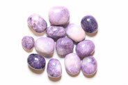 Lépidolite, pierres naturelles, pierre violette